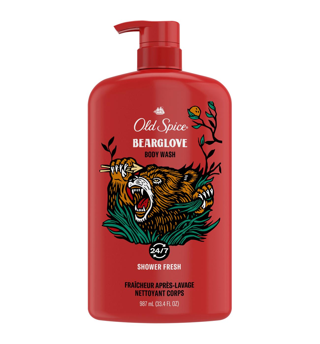 Old Spice Long Lasting Lather Body Wash - Bearglove; image 3 of 4