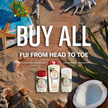 Old Spice Body Wash - Fiji with Palm Tree
