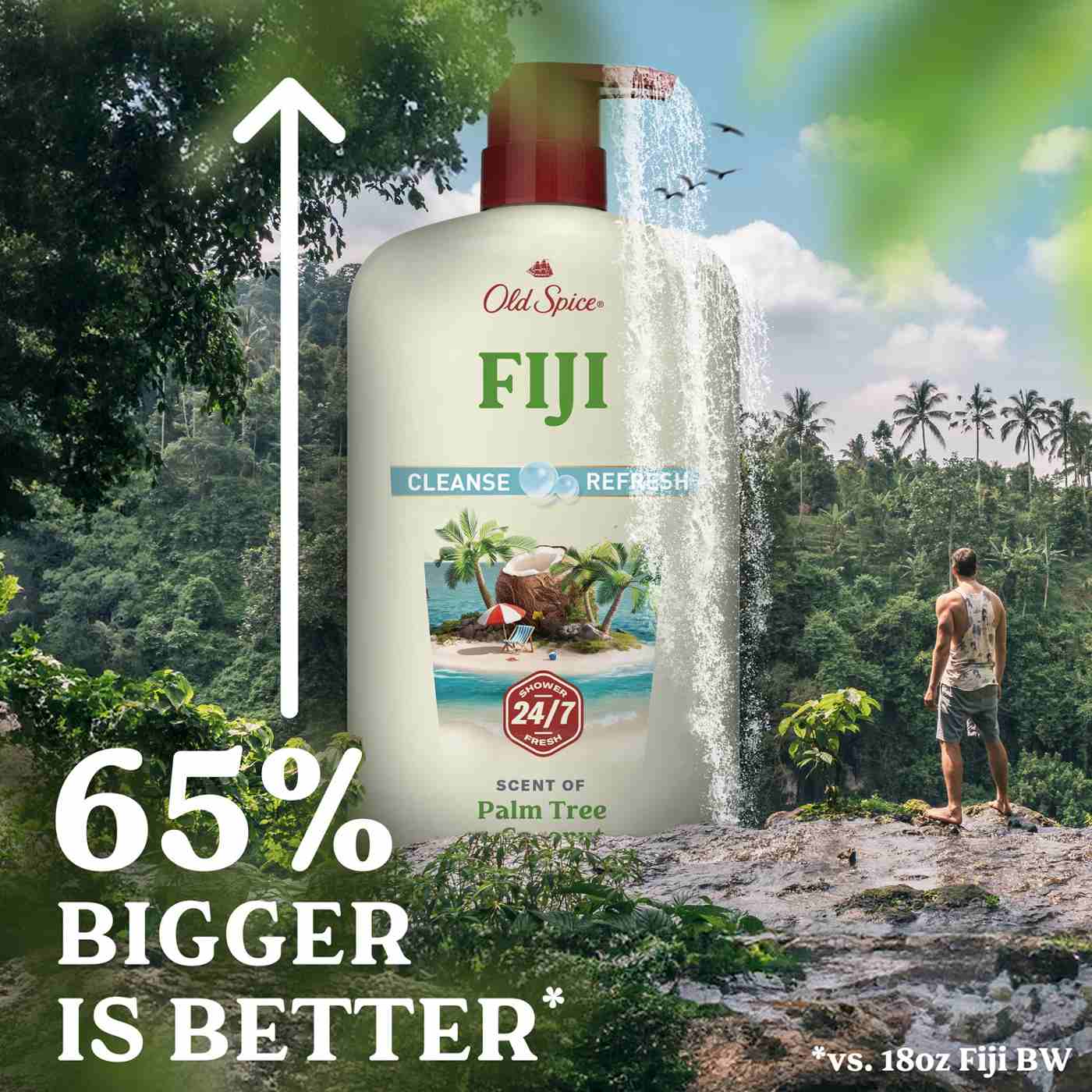 Old Spice Body Wash - Fiji Scent; image 8 of 10