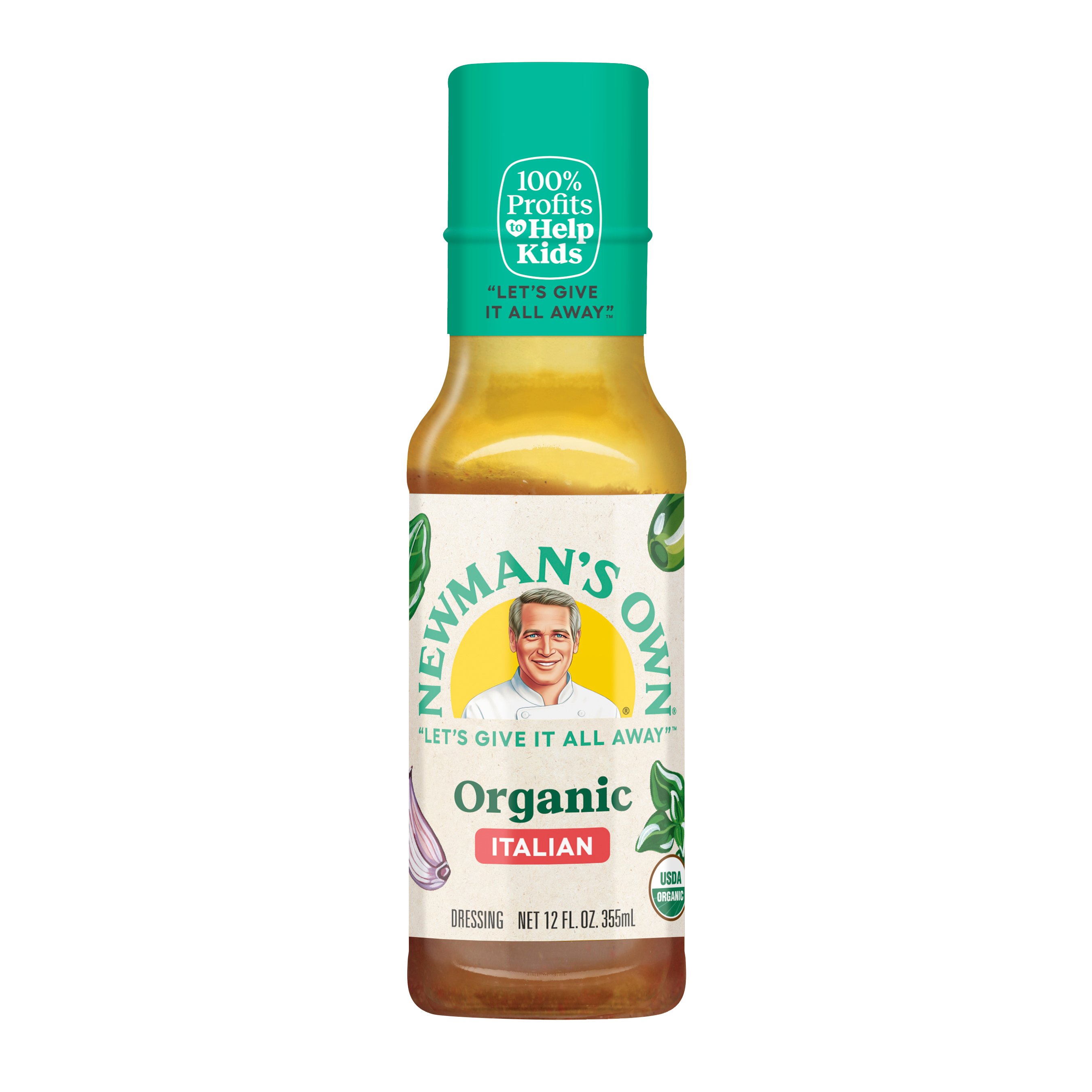 Newman's Own Organic Italian Dressing Shop Salad Dressings at HEB