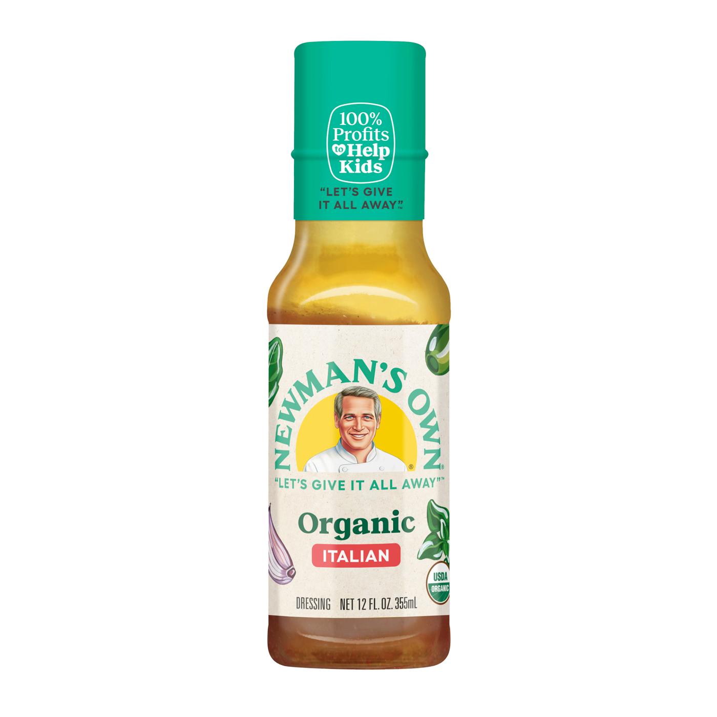 Newman's Own Organic Italian Dressing Shop Salad dressings at HEB