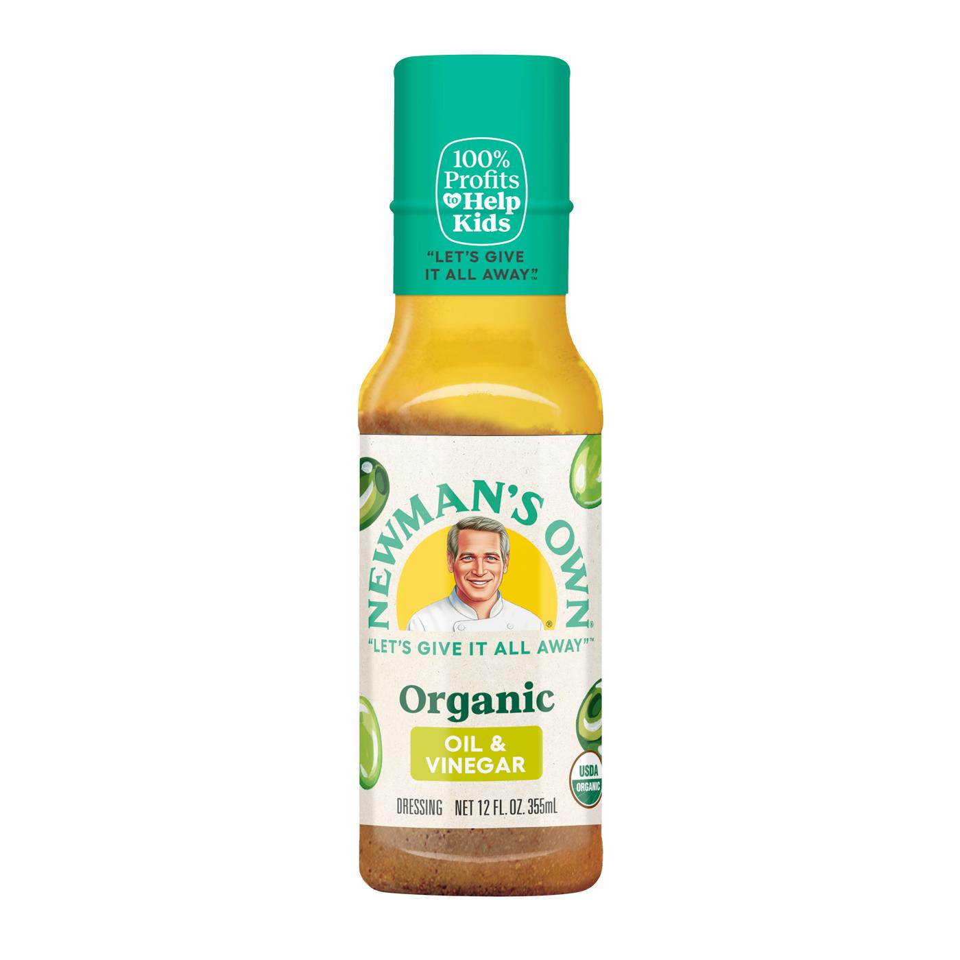Newman's Own Organic Olive Oil & Vinegar Dressing; image 1 of 2
