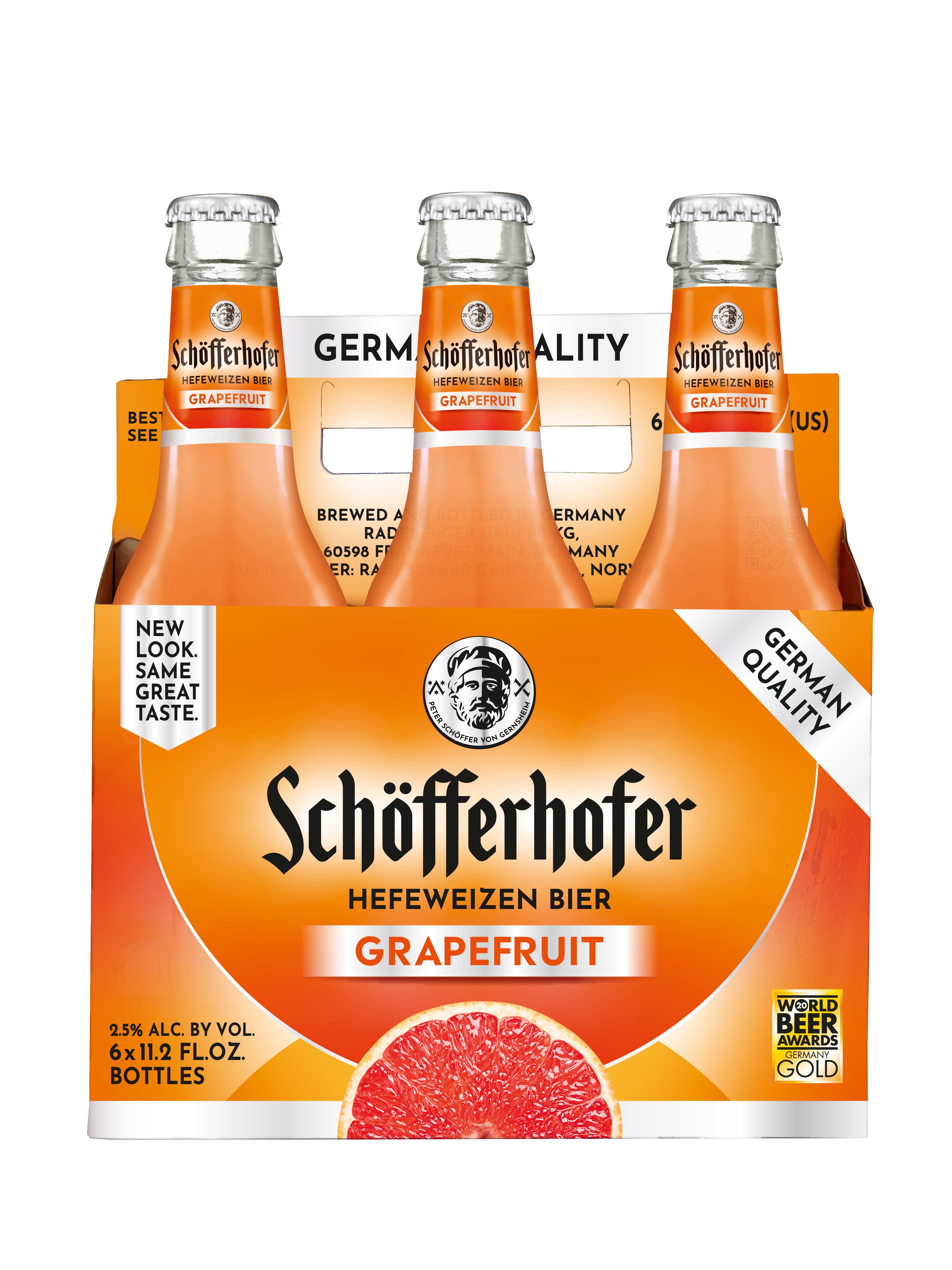 Schofferhofer Grapefruit Hefeweizen Bier Beer 6 Pk Bottles Shop Beer 