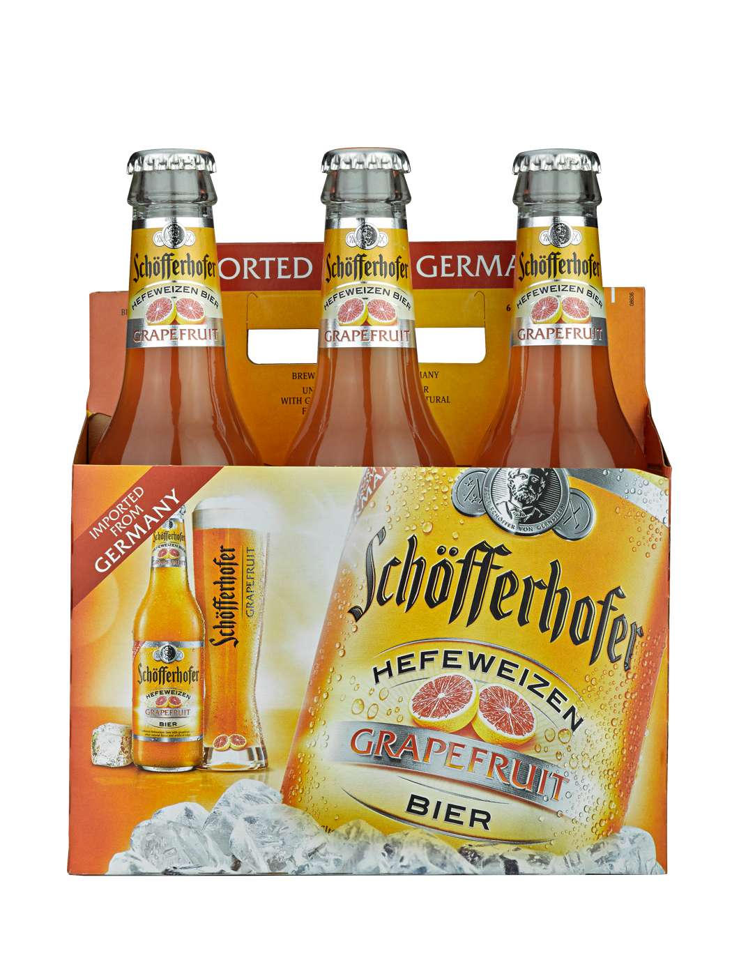 Schofferhofer Grapefruit Hefeweizen Bier Beer 11.2 oz Bottles; image 2 of 2