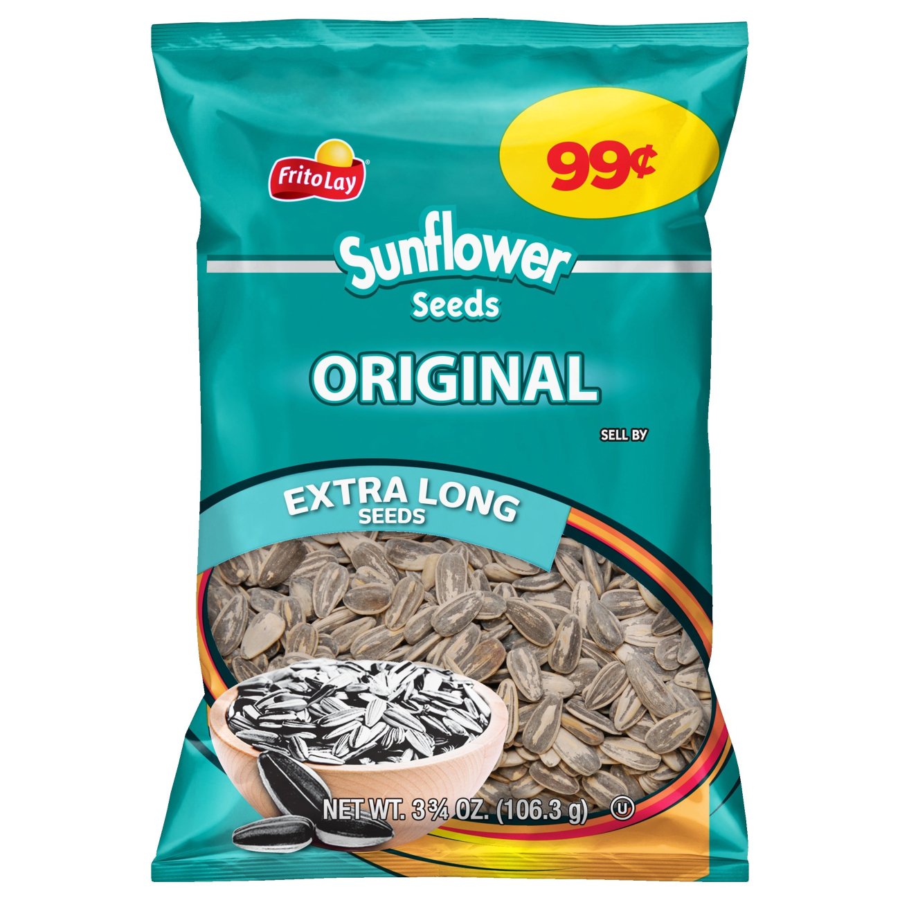 Frito Lay Original Extra Long Sunflower Seeds Shop Snacks & Candy at