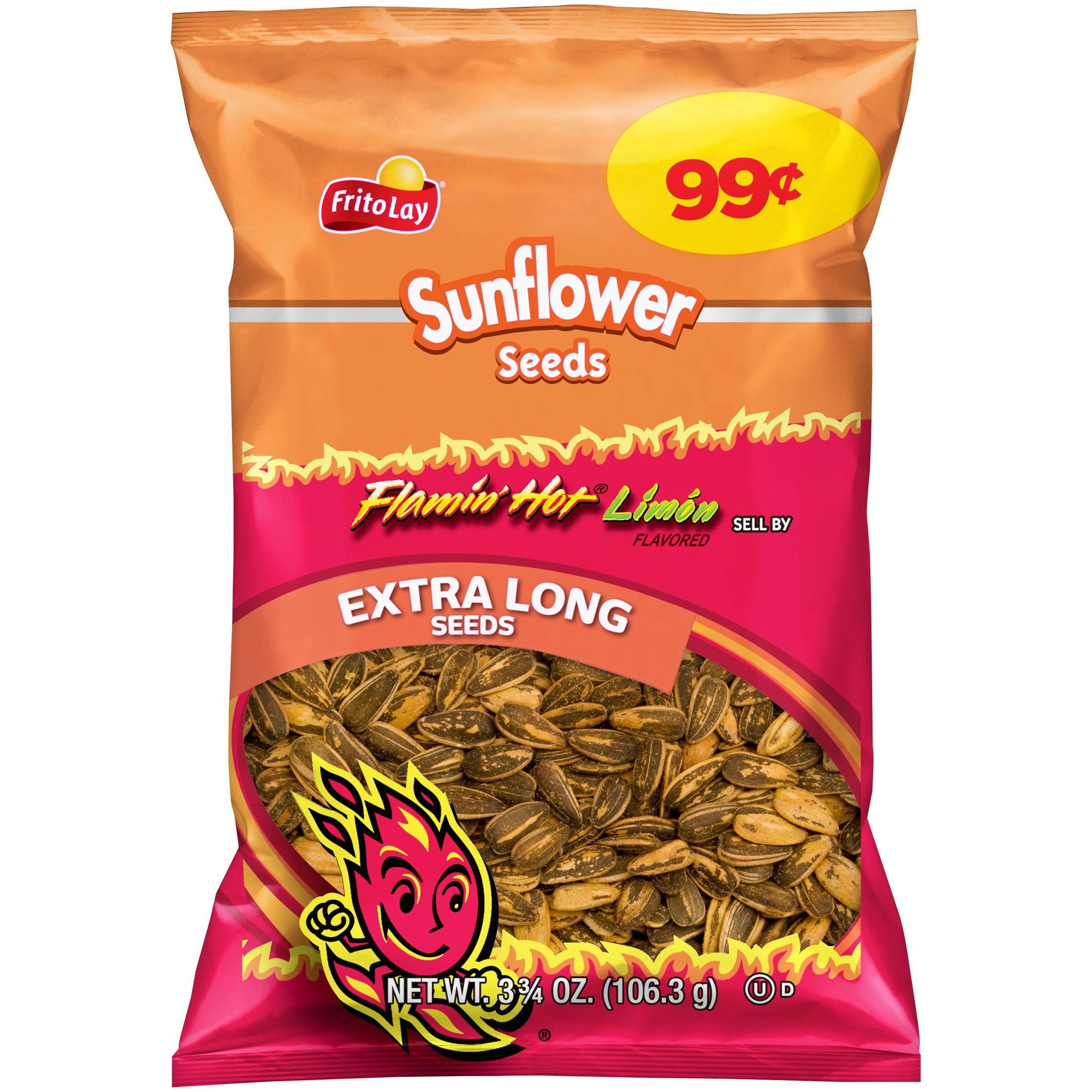 Frito Lay Flamin' Hot Limon Sunflower Seeds Shop Nuts & seeds at HEB