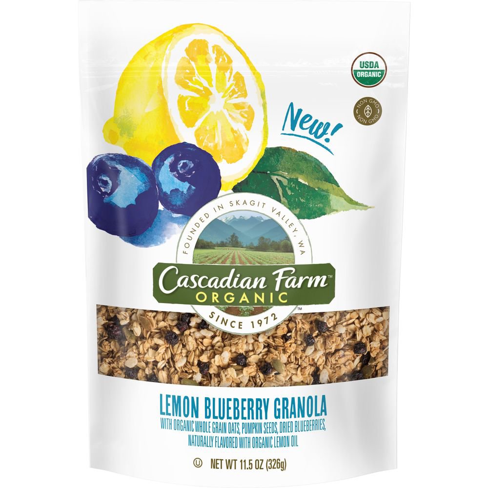 Cascadian Farm Organic Lemon Blueberry Granola
