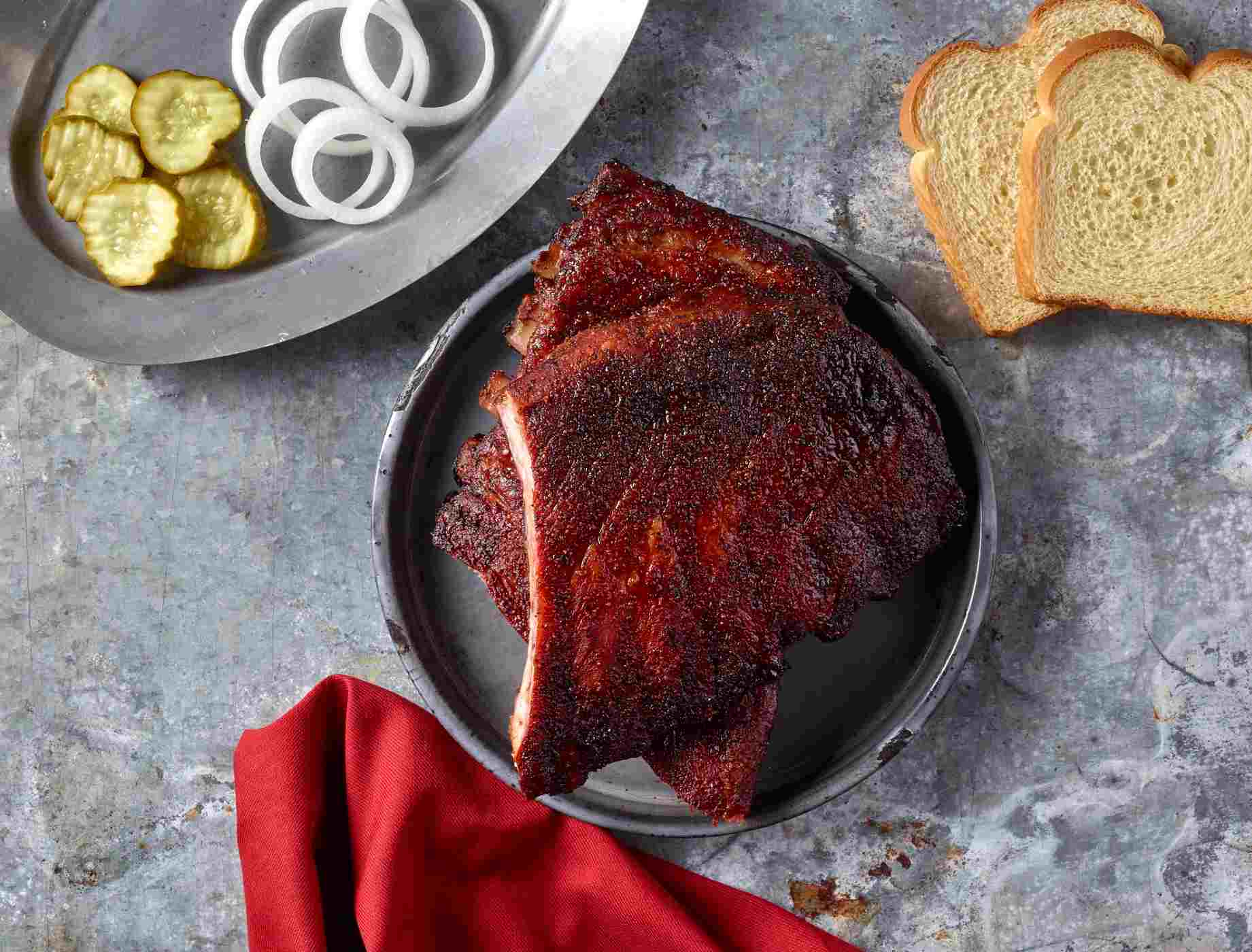 True Texas BBQ Natural St Louis Ribs Whole Rack Shop True Texas