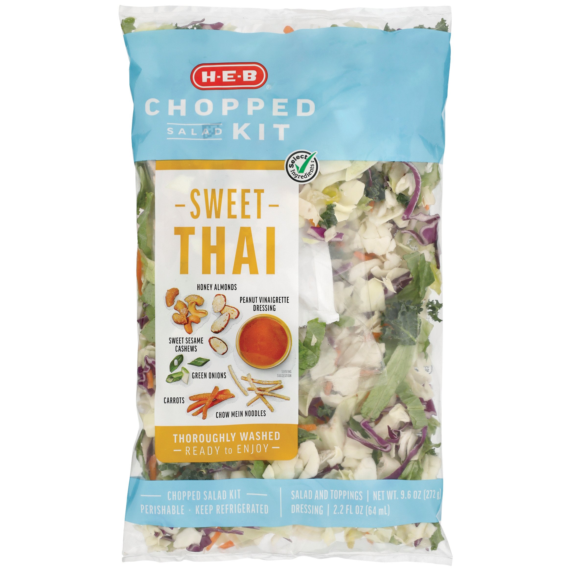 H-E-B Chopped Salad Kit - Sweet Thai, Each