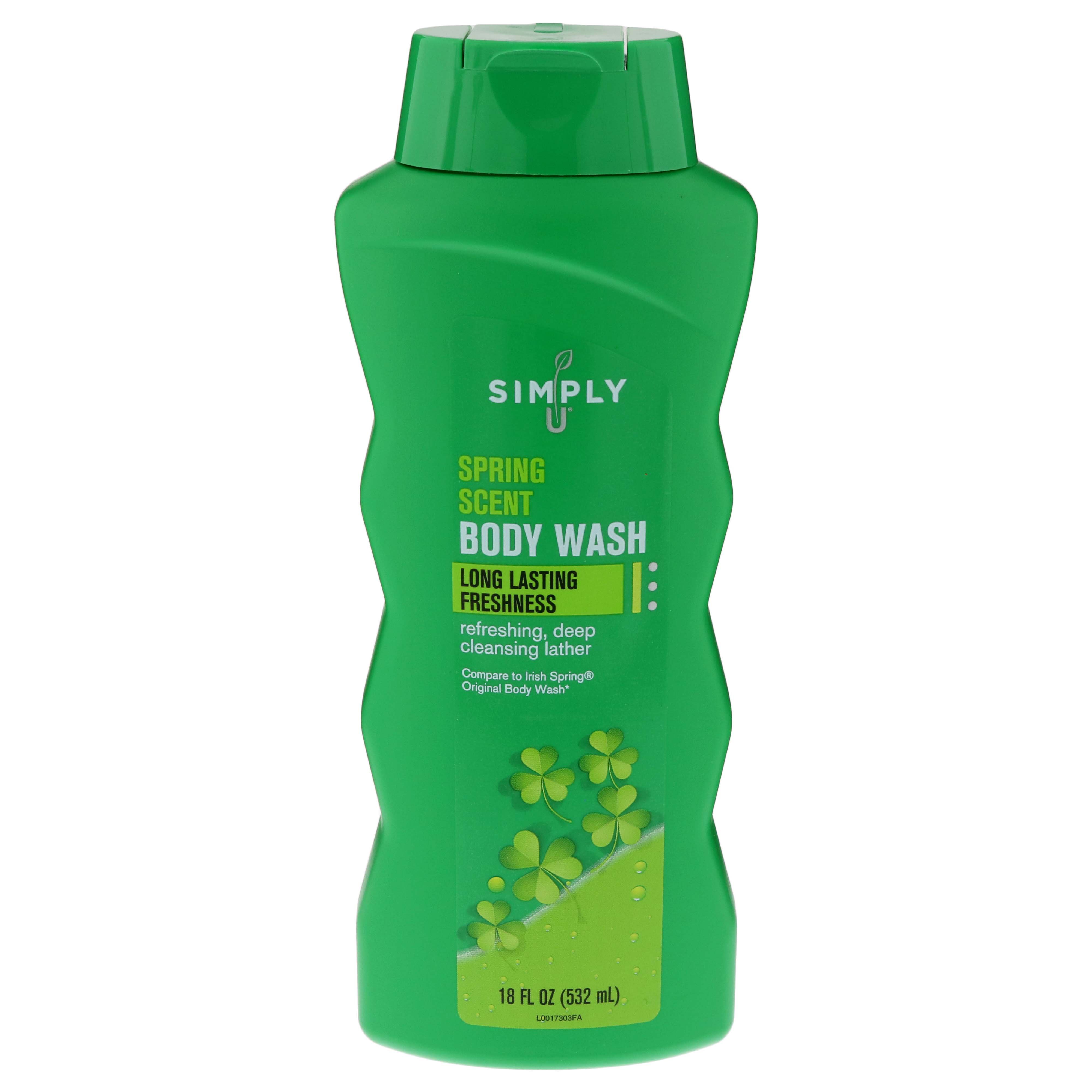 Simply U Body Wash Spring Scent Shop Body Wash at HEB