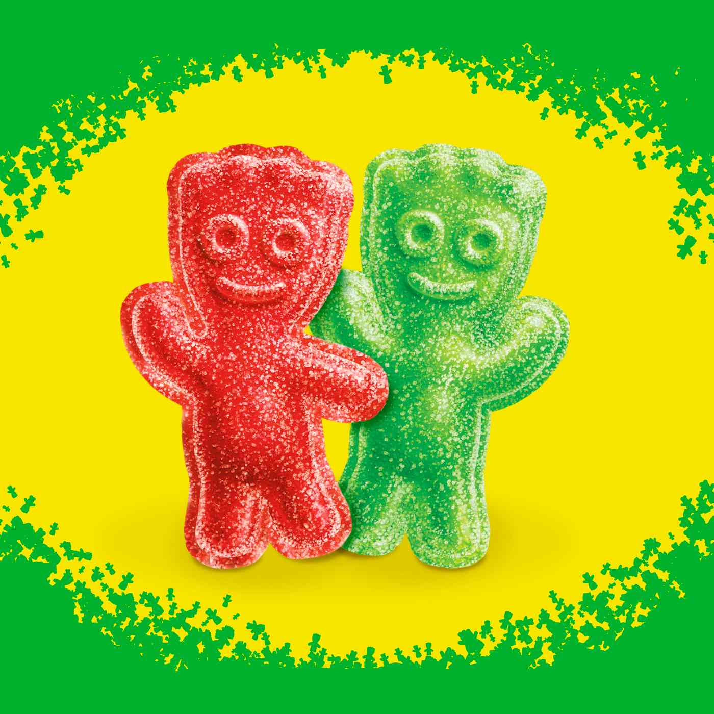 Sour Patch Kids Red & Green Soft & Chewy Christmas Candy; image 3 of 9