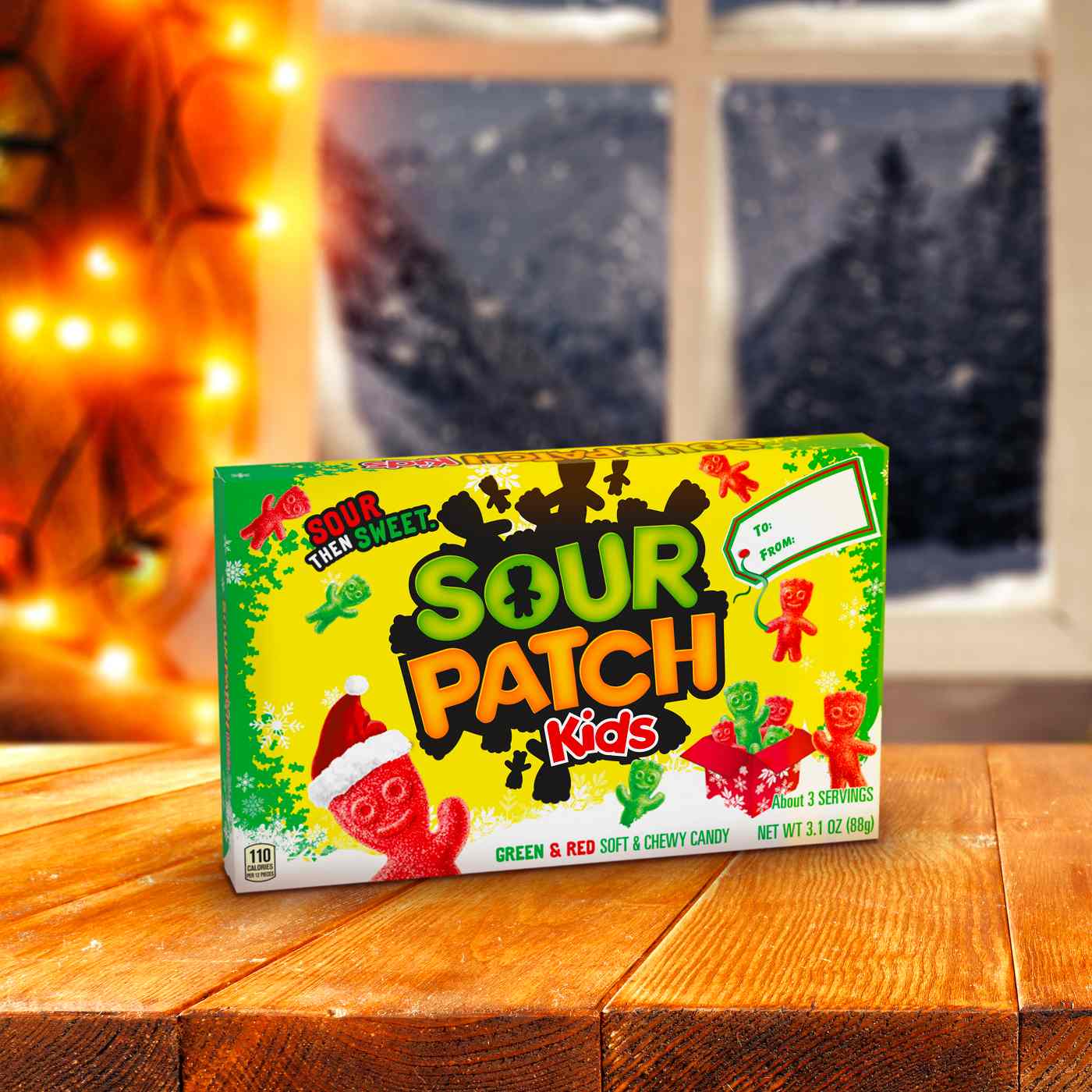 Sour Patch Kids Red & Green Soft & Chewy Christmas Candy; image 7 of 9