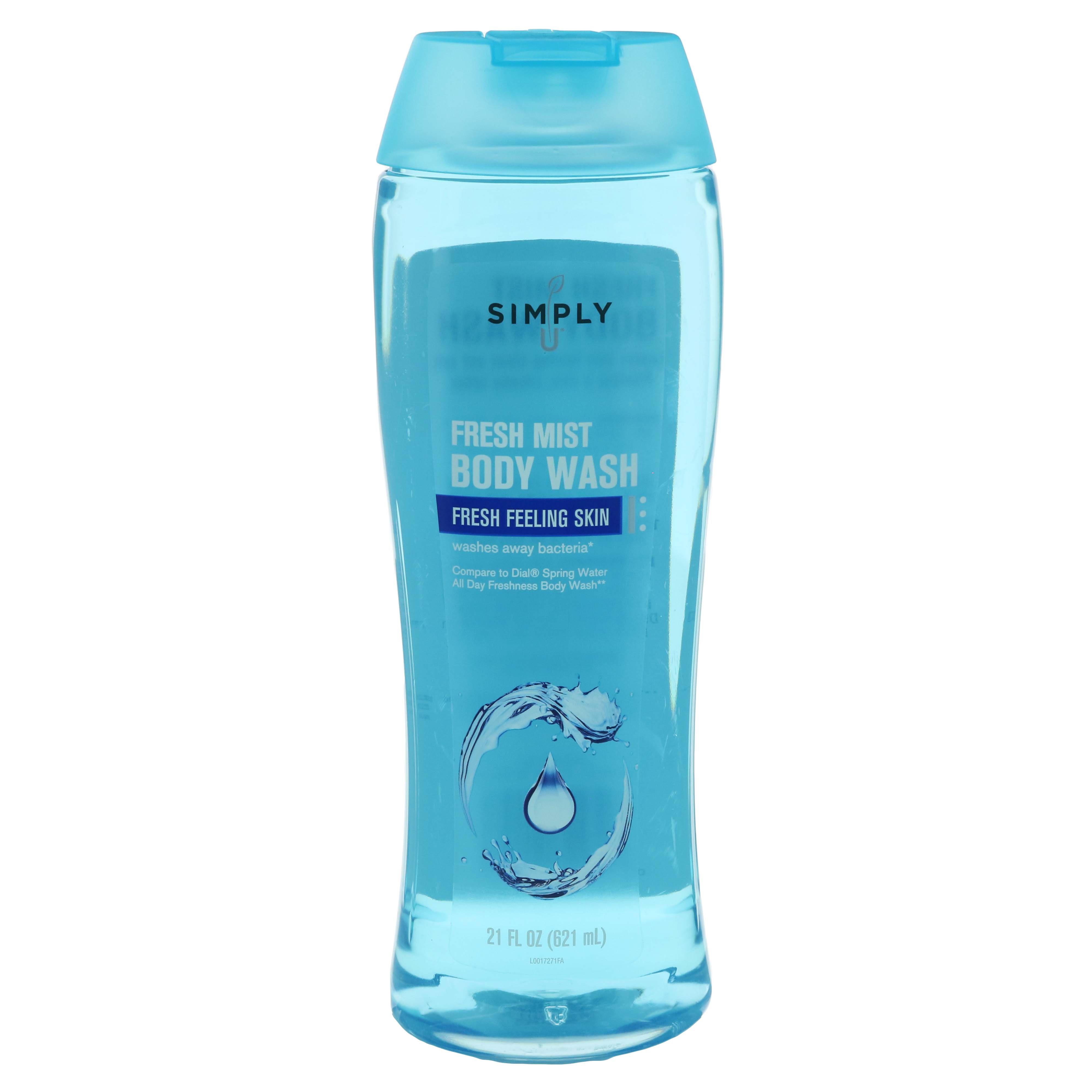 Simply U Fresh Mist Body Wash Shop Bath & Skin Care at HEB