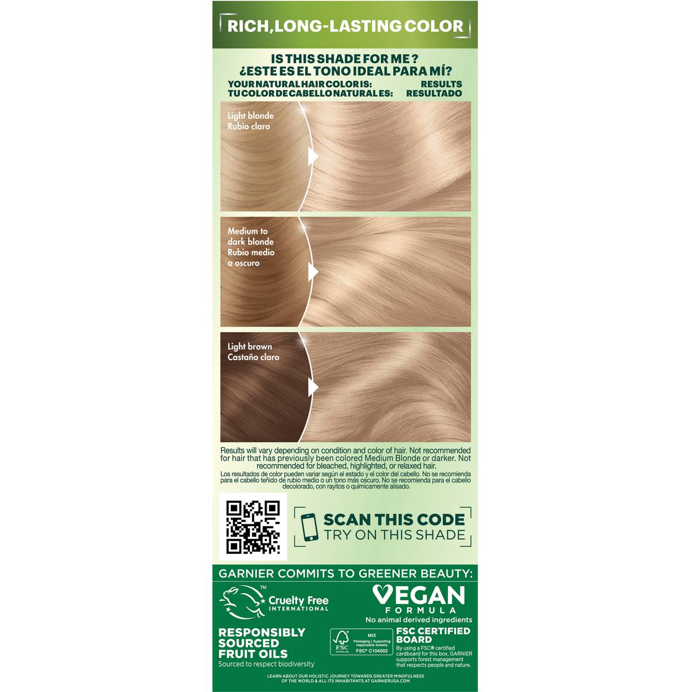 Garnier Nutrisse Nourishing Hair Color Creme - 111 Extra Light Ash Blonde; image 8 of 10