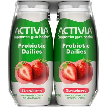 Activia Low Fat Probiotic Dailies Strawberry Yogurt Drink