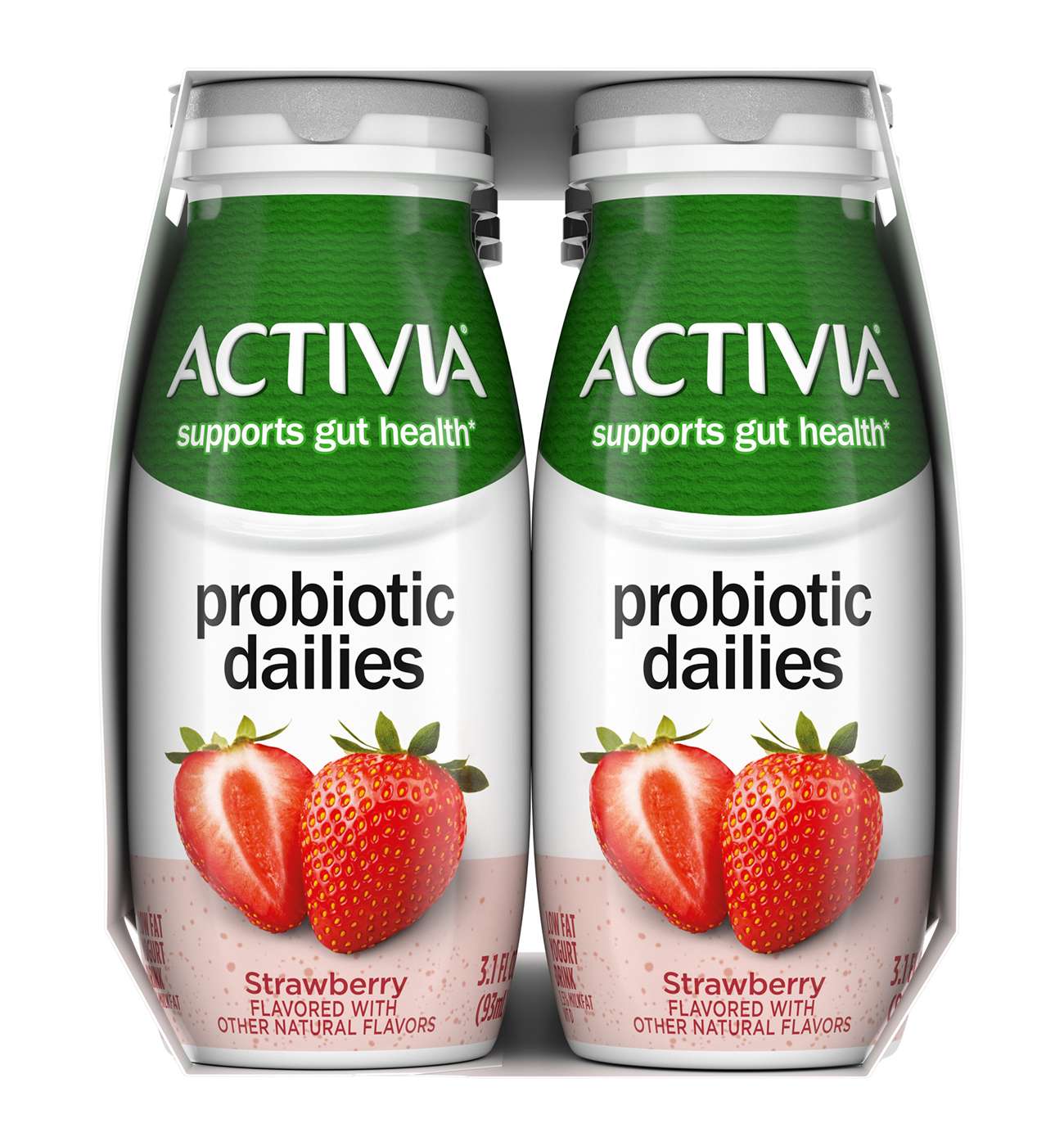 Activia Low Fat Probiotic Dailies Strawberry Yogurt Drink; image 8 of 9