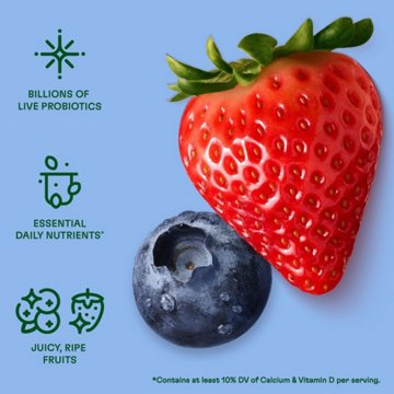 Activia Low Fat Probiotic Dailies Strawberry & Blueberry Yogurt Drink