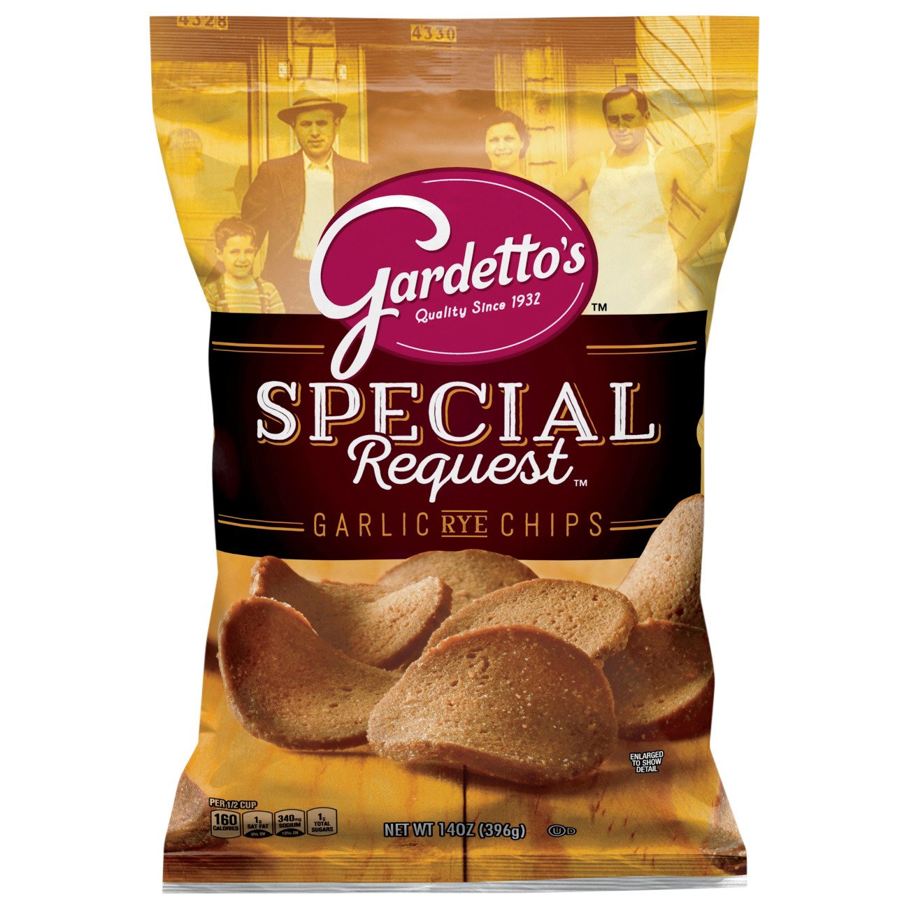 Gardetto s Special Request Garlic Rye Chips Shop Chips At H E B