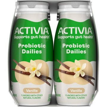 Activia Probiotic Dailies Low-Fat 8 pk Yogurt Drinks - Vanilla