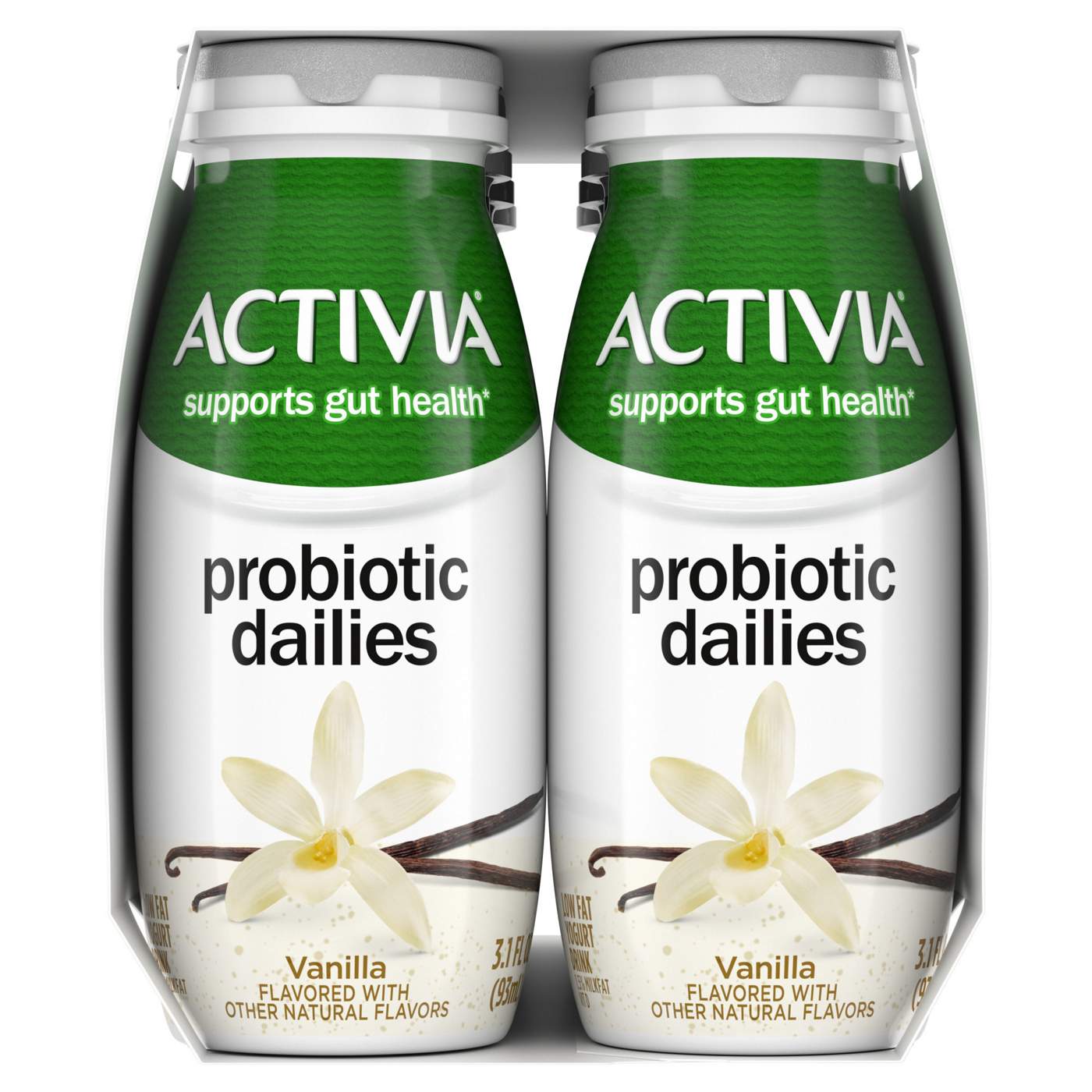 Activia Probiotic Dailies Low-Fat 8 pk Yogurt Drinks - Vanilla; image 2 of 6