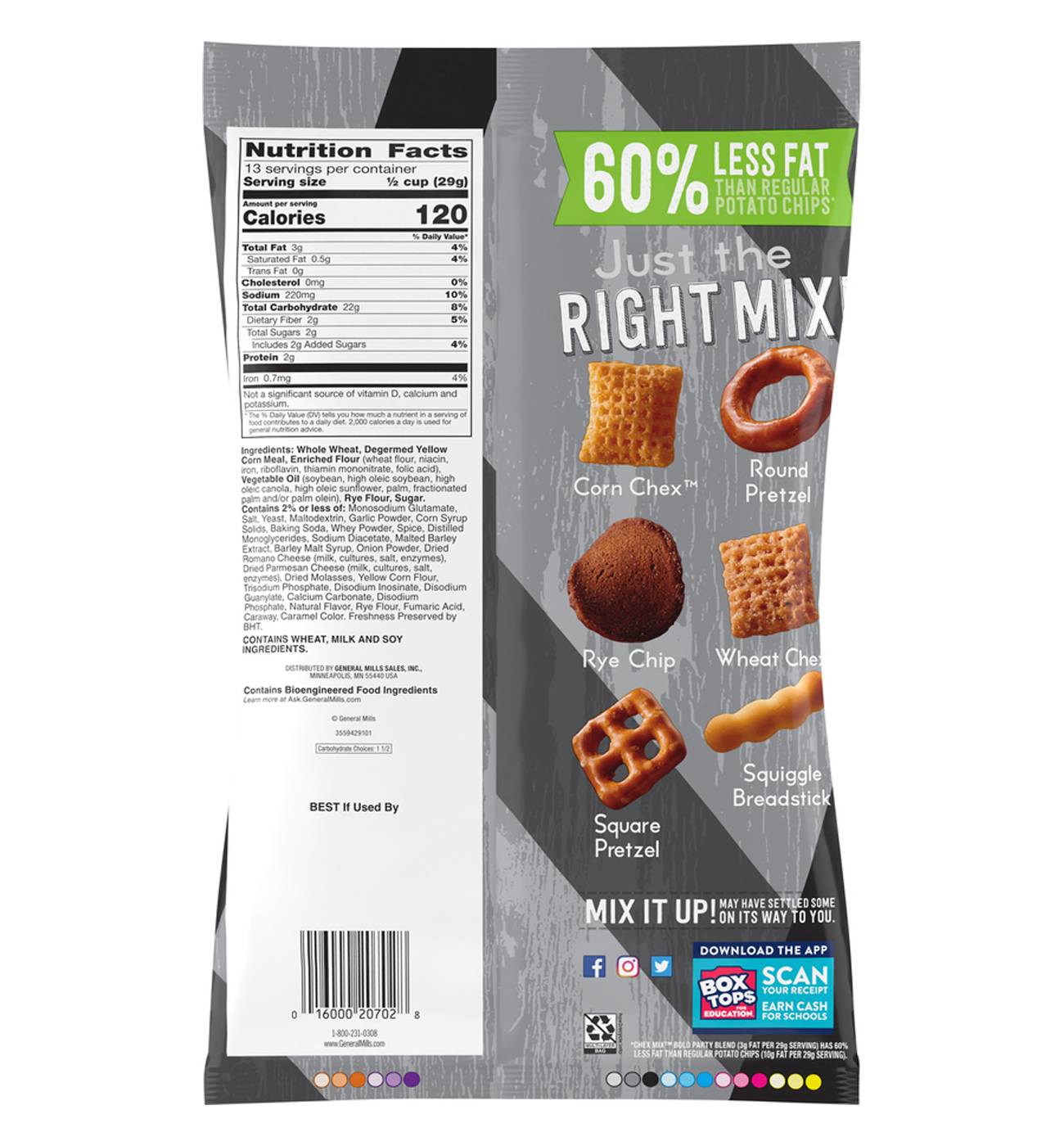 Chex Mix Bold Party Blend Snack Mix - Family Size; image 3 of 4