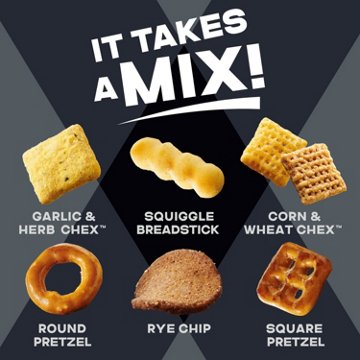 Chex Mix Bold Garlic & Herb Snack Mix - Family Size