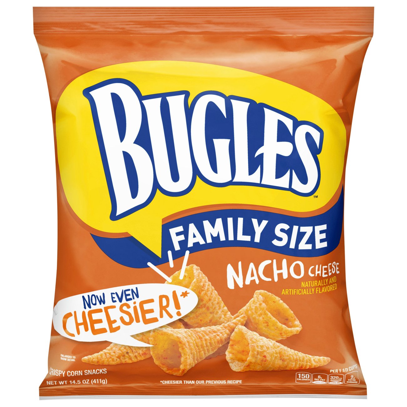 Bugles Nacho Cheese Value Size Shop Chips at HEB