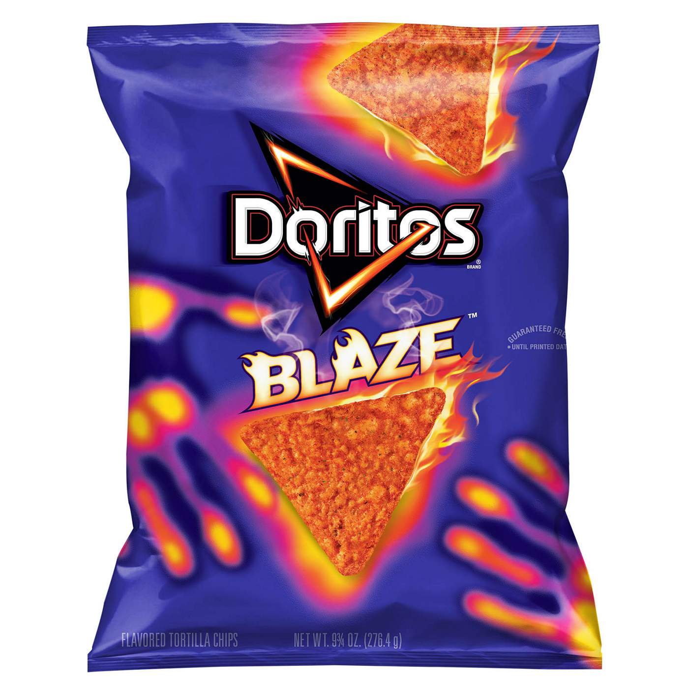 Doritos Blaze Flavored Tortilla Chips; image 1 of 2