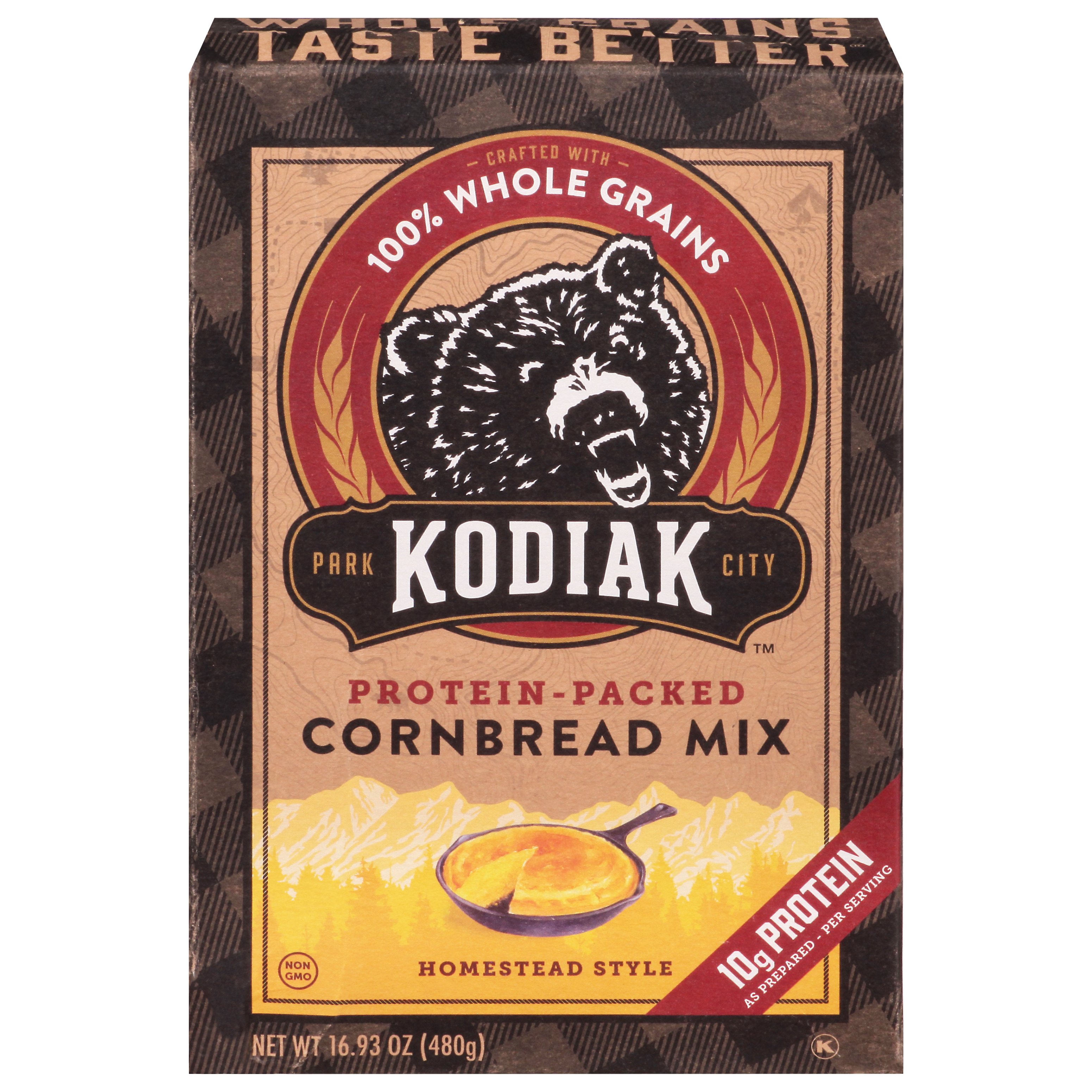 Kodiak Cakes Cornbread Mix Homestead Style Shop Baking Mixes at HEB