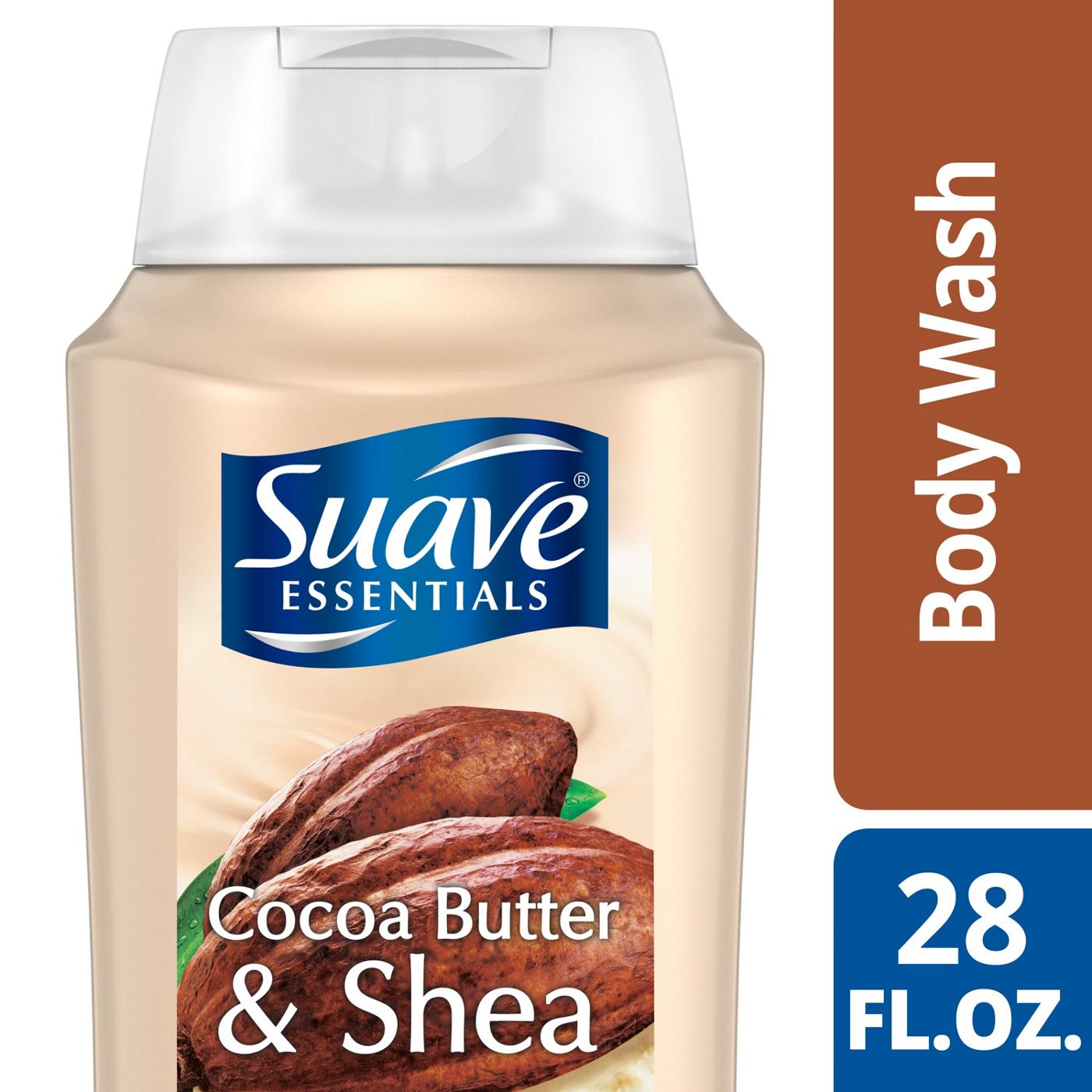 Suave Essentials Body Wash Creamy Cocoa Butter and Shea; image 2 of 3