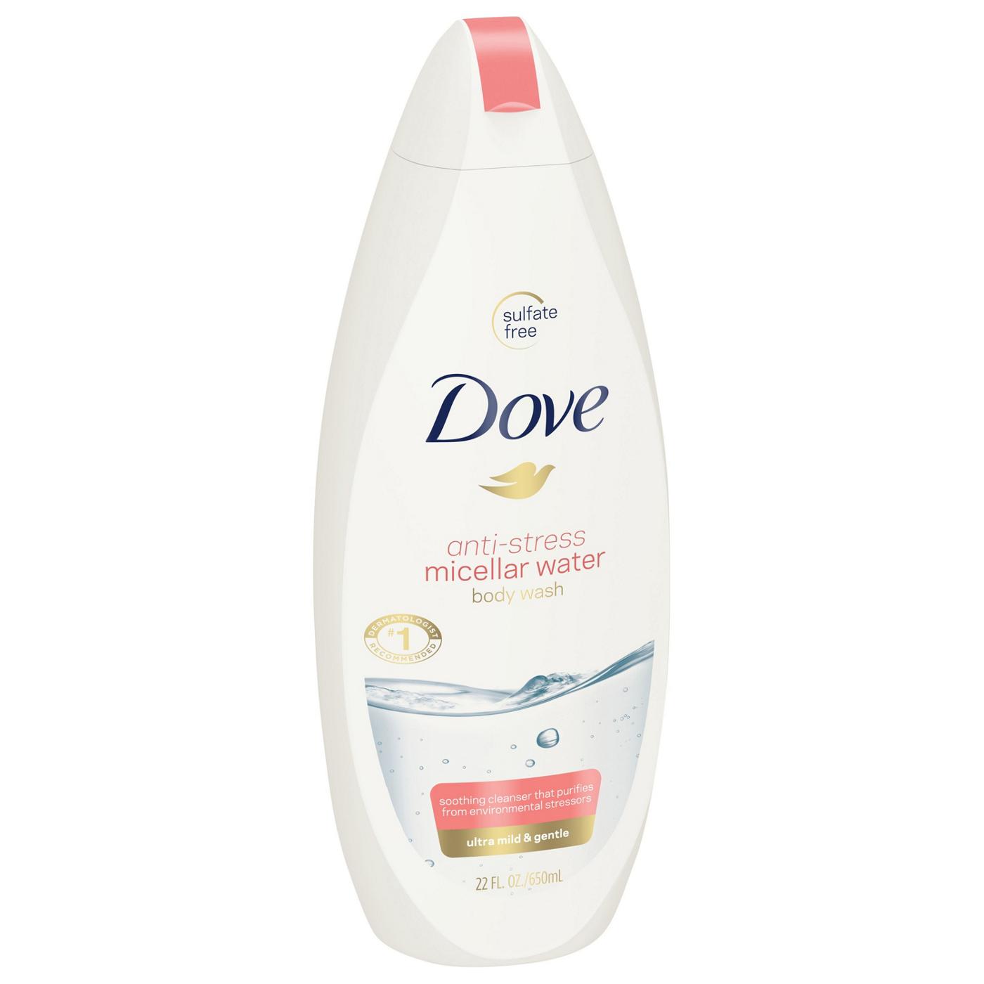 Dove Anti-Stress Micellar Water Body Wash; image 3 of 4