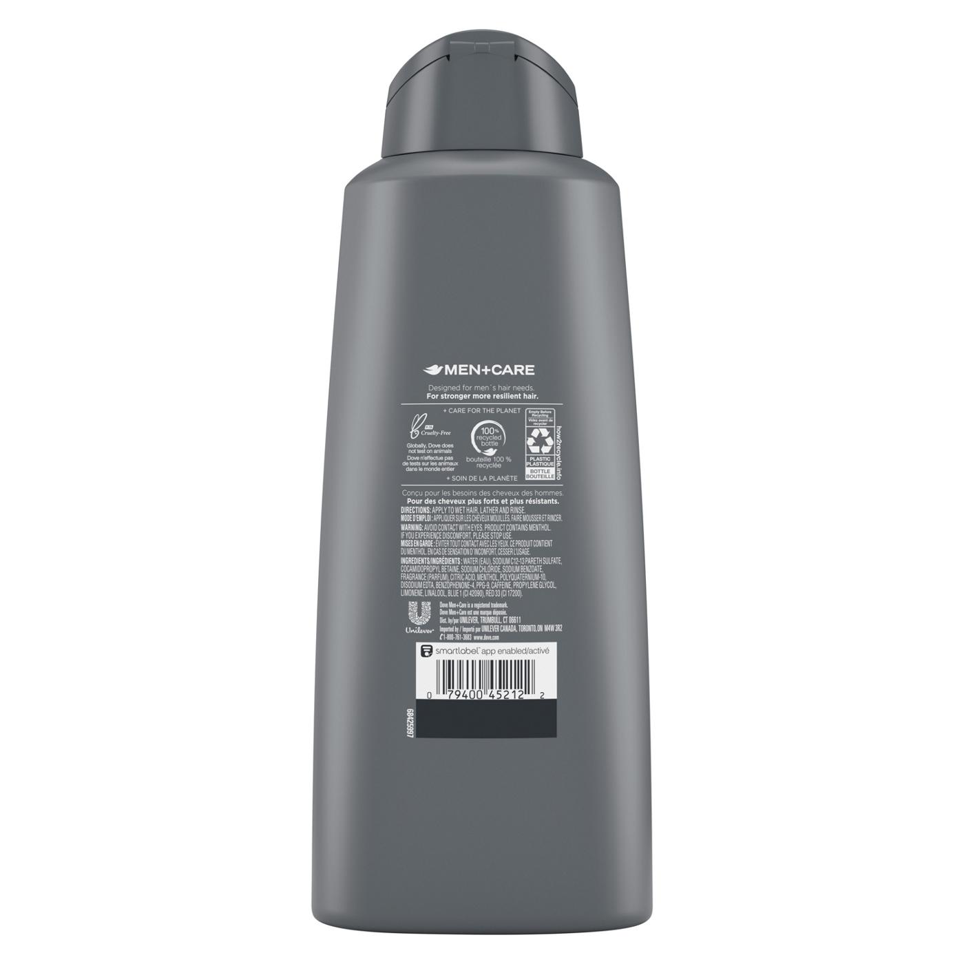Dove Men+Care Fortifying Shampoo - Cooling Relief; image 5 of 6