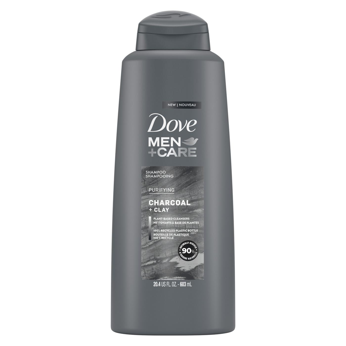 Dove Men+Care Shampoo - Charcoal + Clay - Shop Shampoo & conditioner at ...