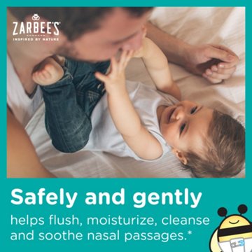 Zarbee's Soothing Saline Nasal Mist with Aloe