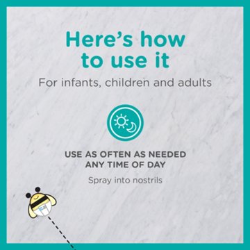 Zarbee's Soothing Saline Nasal Mist with Aloe