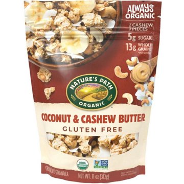 Nature's Path Organic Granola - Coconut & Cashew Butter