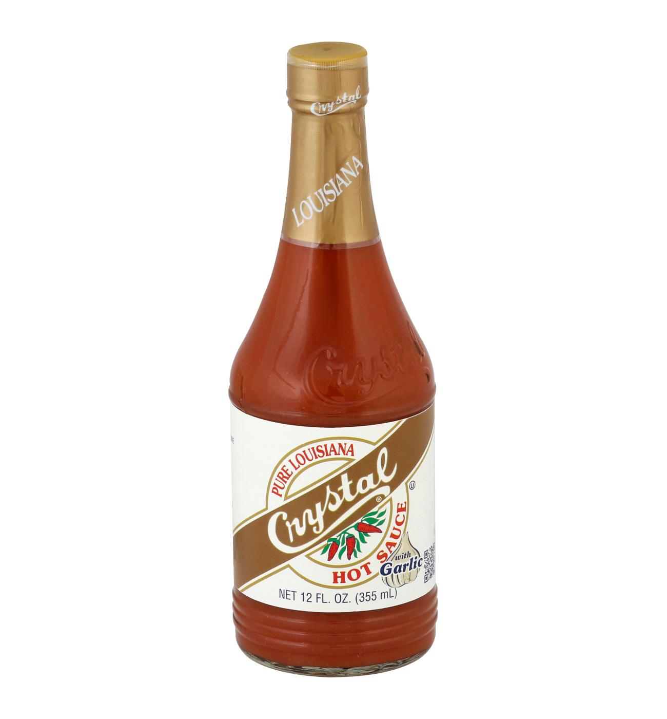 Crystal Hot Sauce with Garlic Shop Hot sauce at HEB