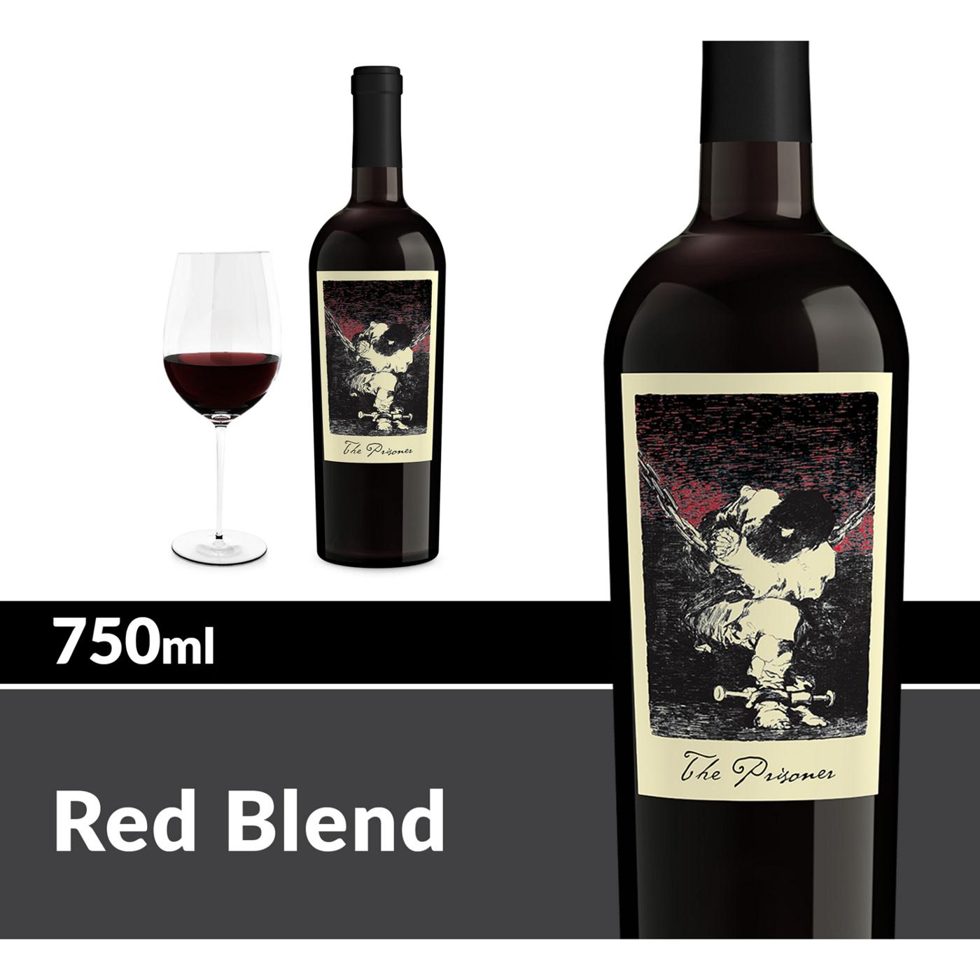 The Prisoner California Red Blend Red Wine Bottle; image 2 of 7