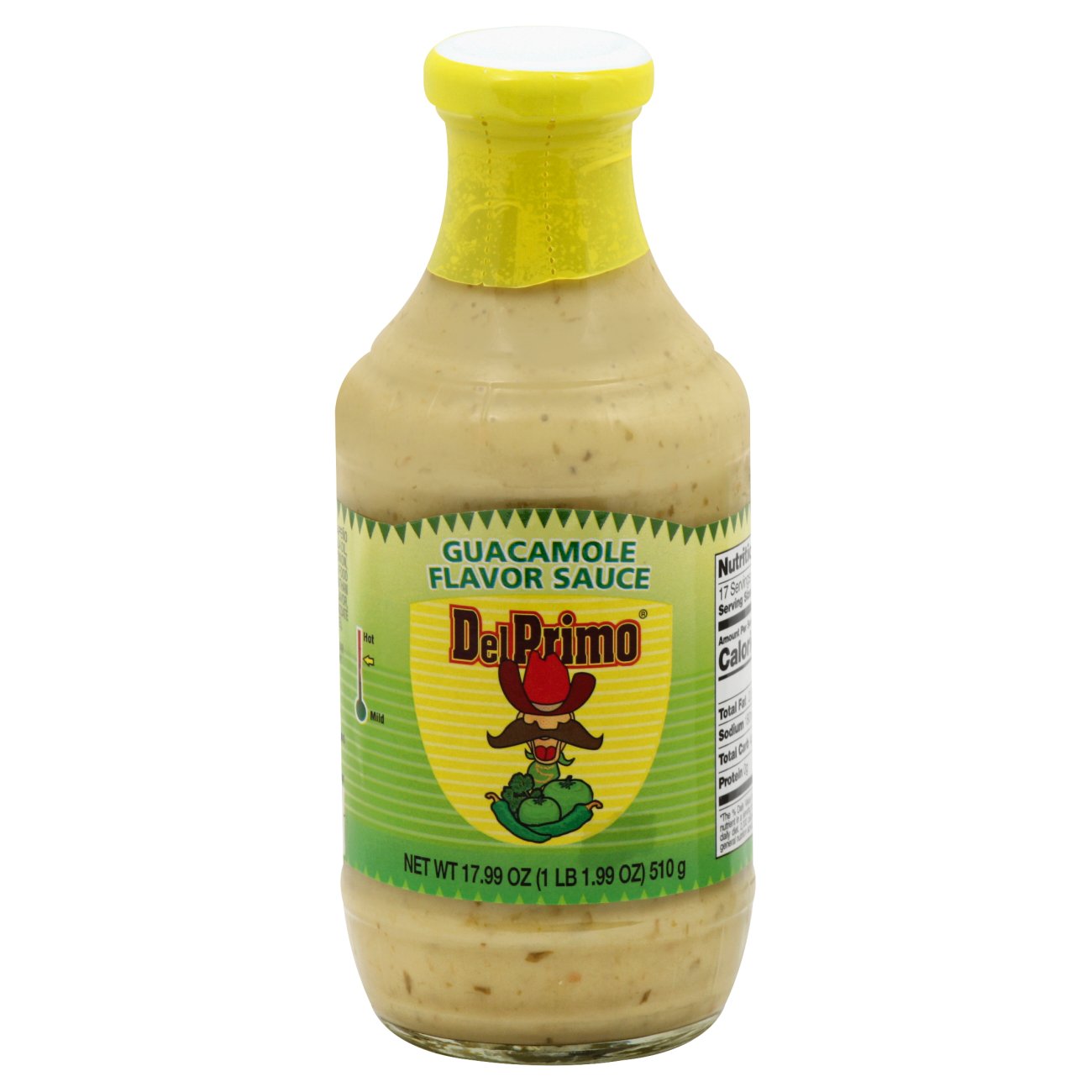 Del Primo Guacamole Flavor Sauce Shop Hot Sauce at HEB