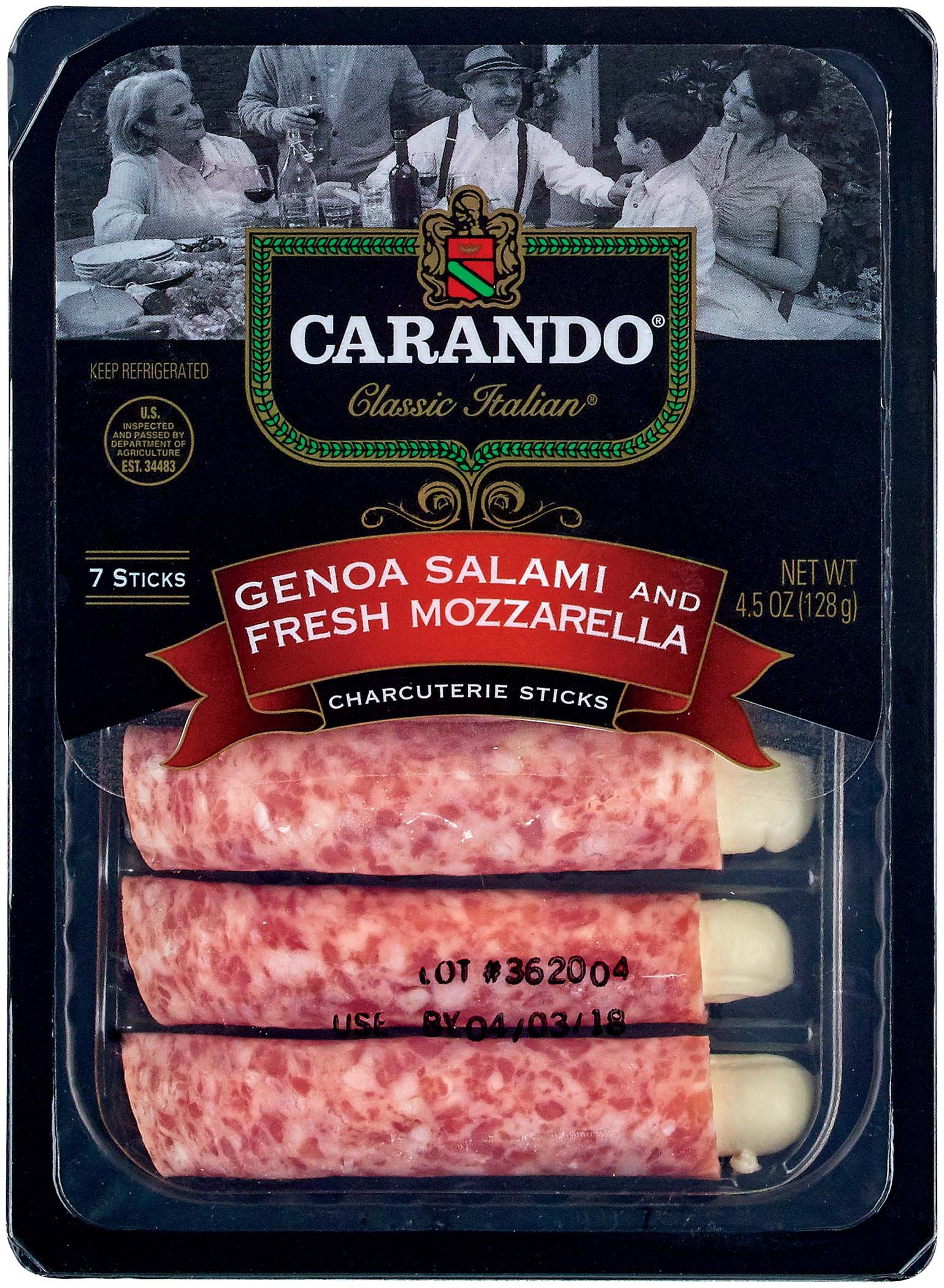 Carando Genoa Salami and Mozzarella Cheese Shop Cheese at HEB