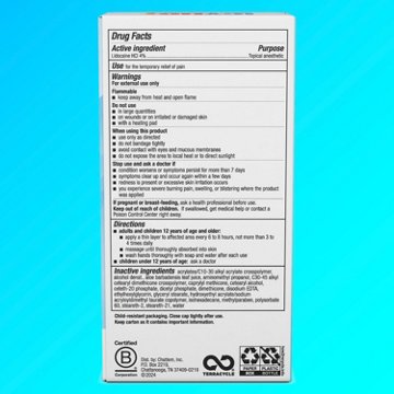 Icy Hot Maximum Strength Lidocaine Muscle Pain Relief Roll-On, 2.5 oz