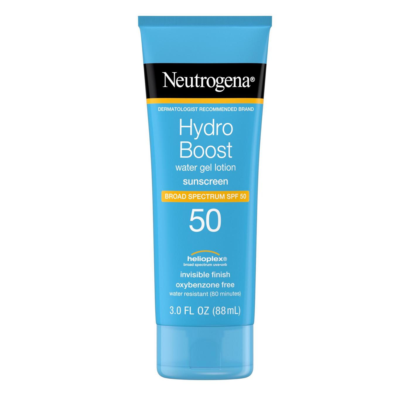 Neutrogena Hydro Boost Moisturizing Sunscreen Lotion - SPF 50; image 1 of 2