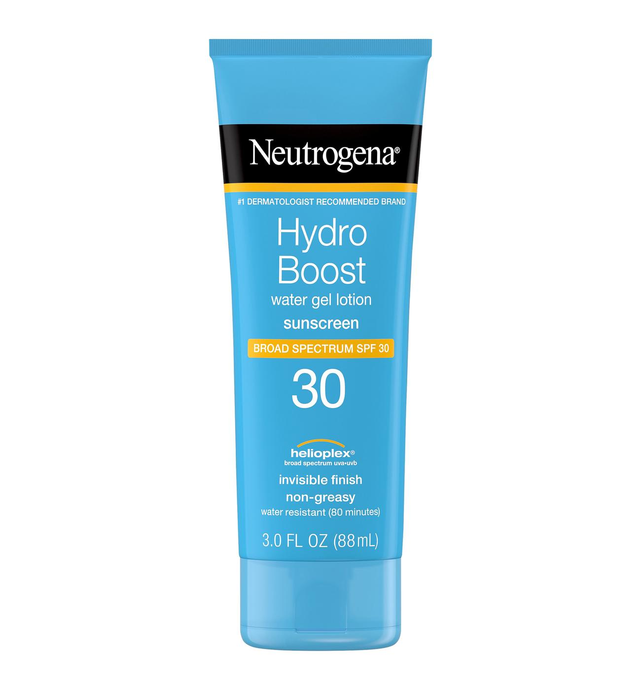 Neutrogena Hydro Boost Water Gel Lotion Sunscreen - SPF 30; image 1 of 5