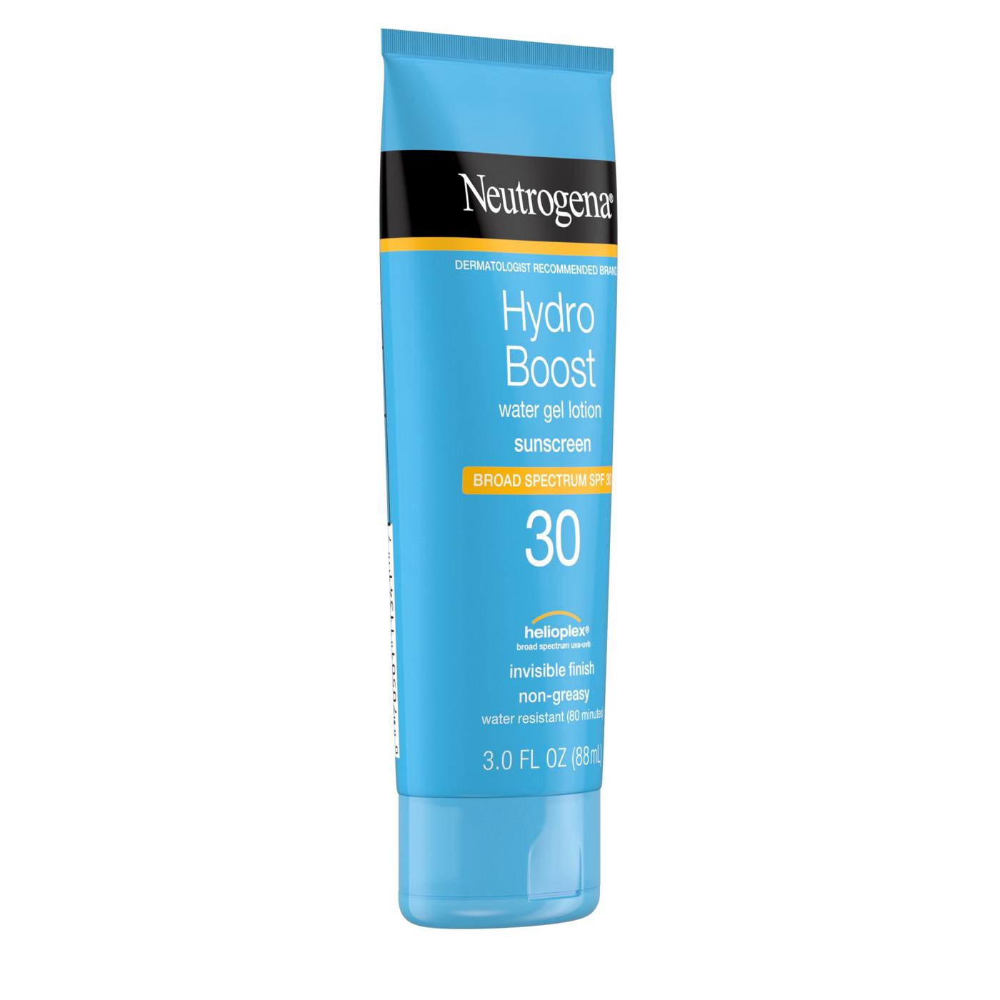 Neutrogena Hydro Boost Water Gel Lotion Sunscreen - SPF 30; image 5 of 5