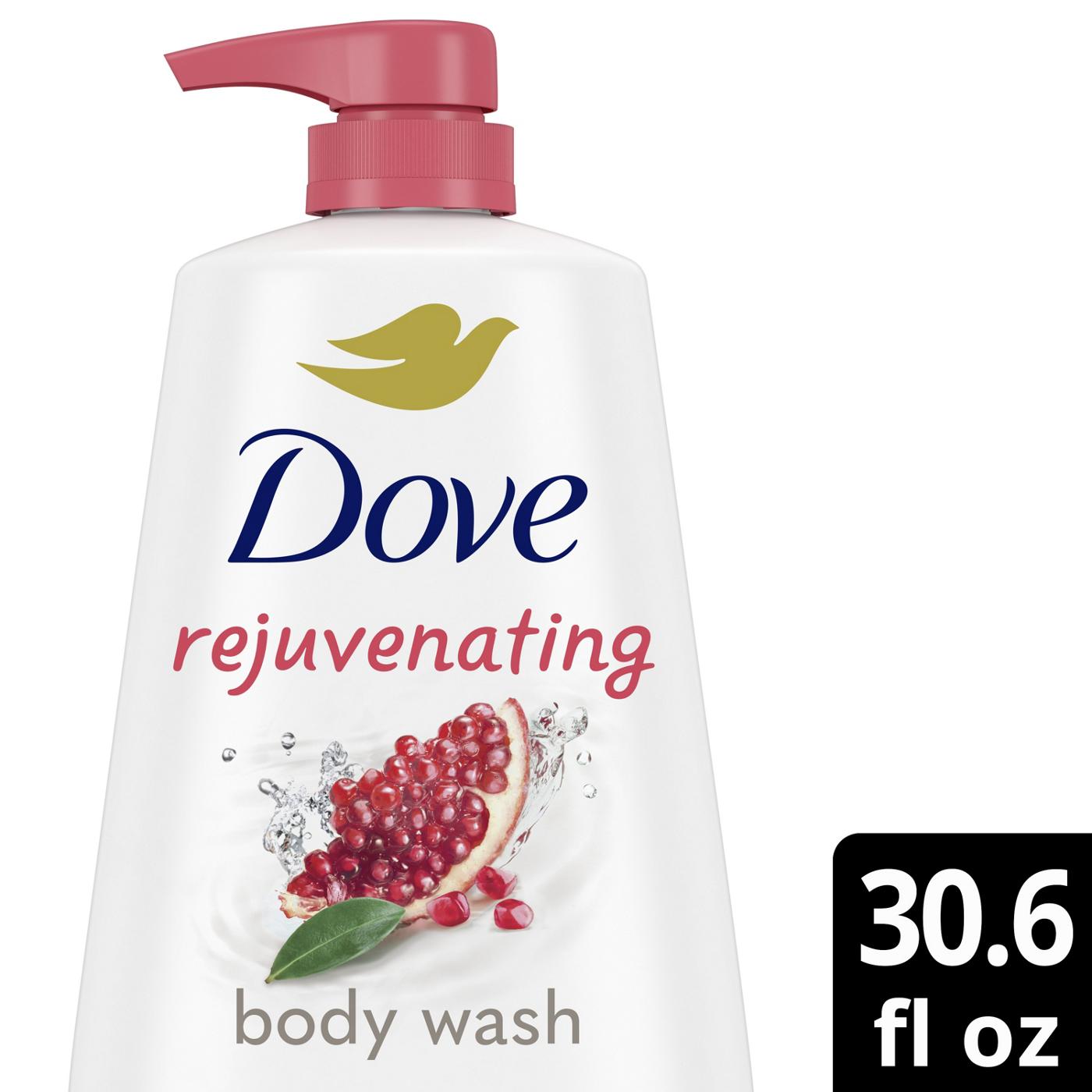 Dove Rejuvenating Body Wash with Pump - Pomegranate & Hibiscus; image 3 of 9