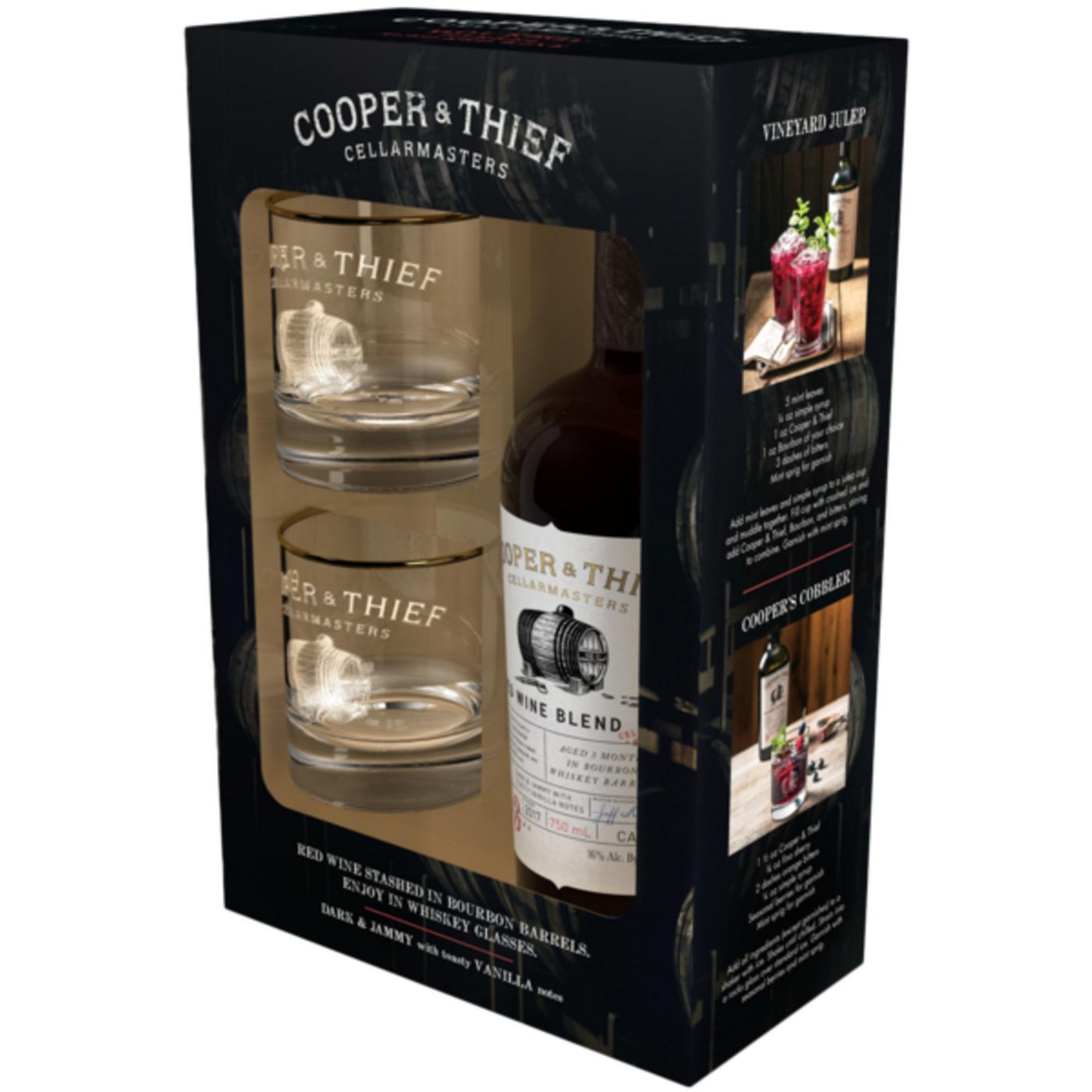 Cooper and Thief Gift Set Red Blend Red Wine Shop Wine at HEB