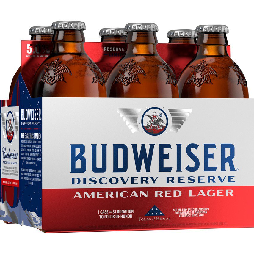 Budweiser American Red Lager Beer 12 oz Bottles Shop Beer at HEB