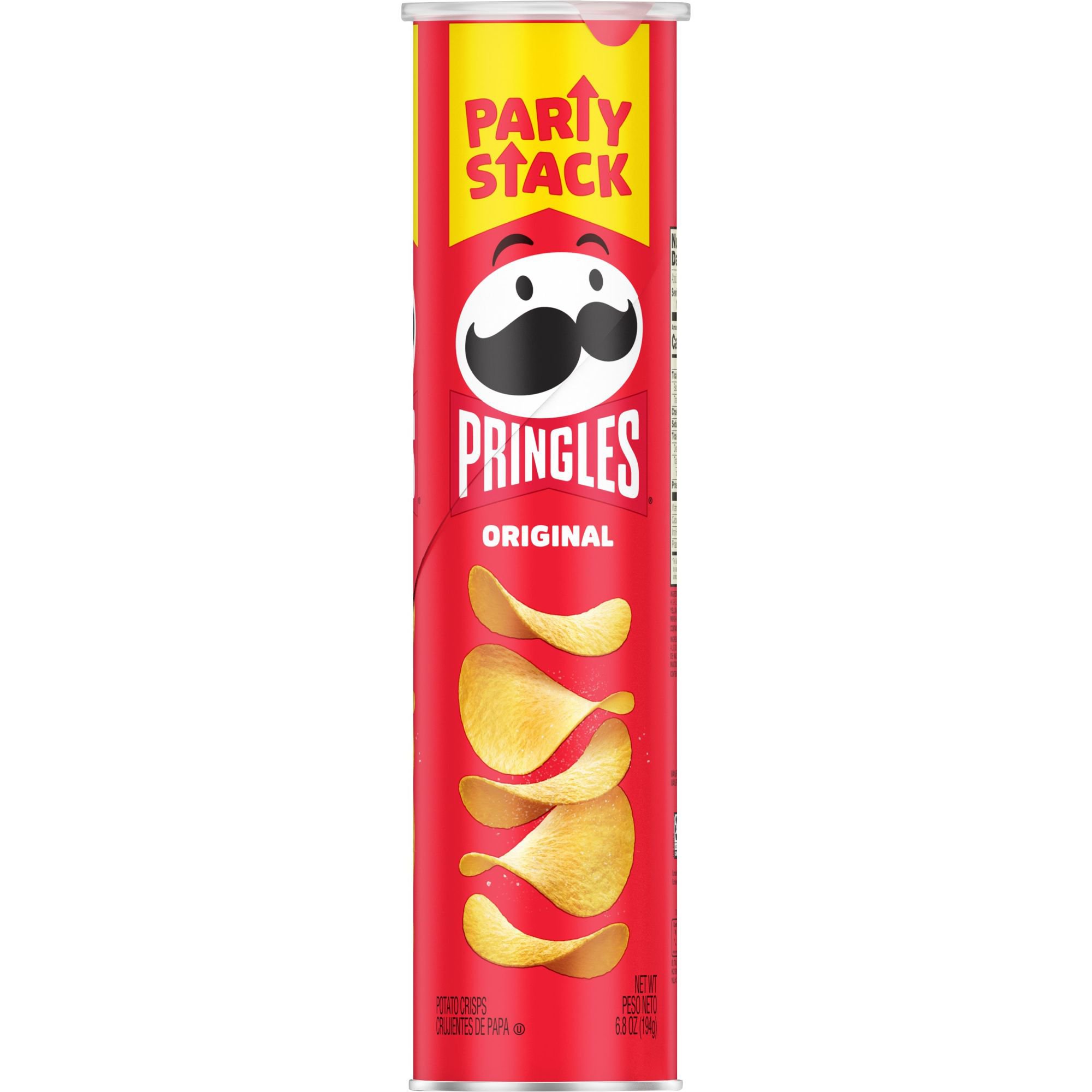 Pringles Mega Stack Original Potato Crisps - Shop Chips at H-E-B