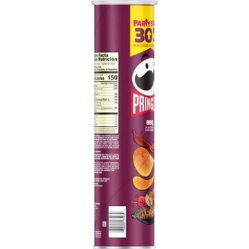 Pringles BBQ Potato Crisps Chips - Party Stack