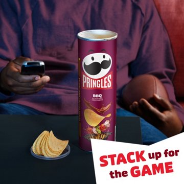 Pringles BBQ Potato Crisps Chips - Party Stack